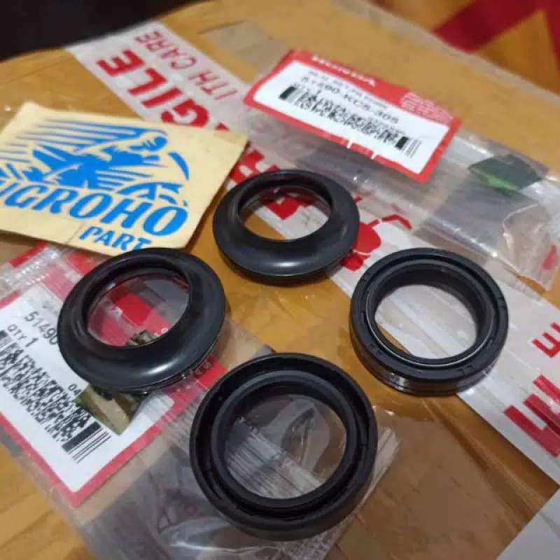 Jual Seal Shock Depan Honda Cb150R Tiger Gl Mega Pro Verza Cbr150R Original di Seller JDO_02