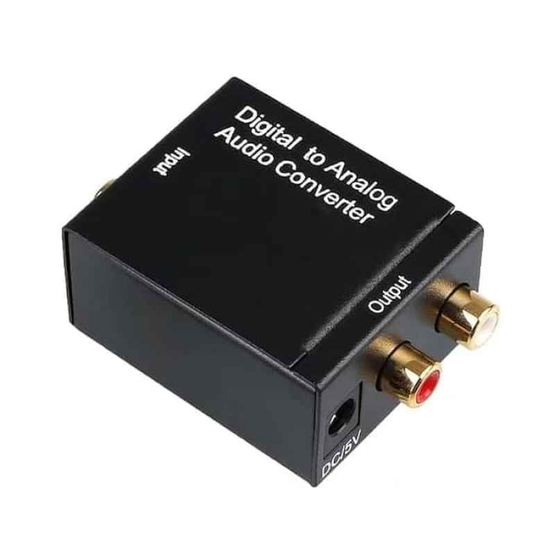 Promo Toslink Digital To Analog Audio Converter [optical Or Coaxial To