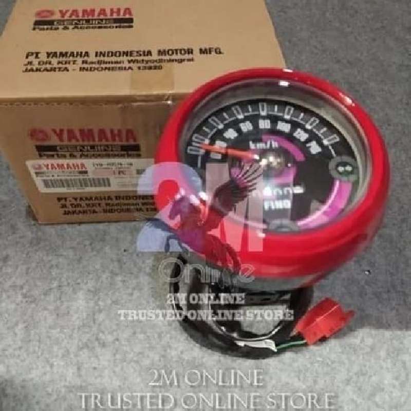 Jual Speedometer yamaha Fino Fi 125 original merah di Seller