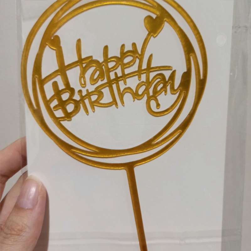 Jual CAKE TOPPER HAPPY BIRTHDAY di Seller Bakersplace Pakulonan Barat
