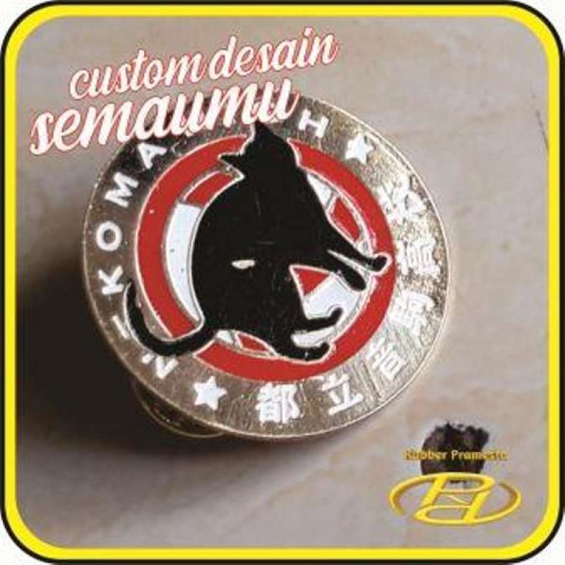 Jual JUAL ENAMEL MOTIF DESAIN SENDIRI CUSTOM PINS ENAMEL di Seller