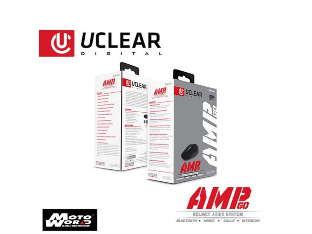 Jual U Clear AMP Go Bluetooth Helmet Audio System BLACK Semua Ukuran di Seller Motoworld