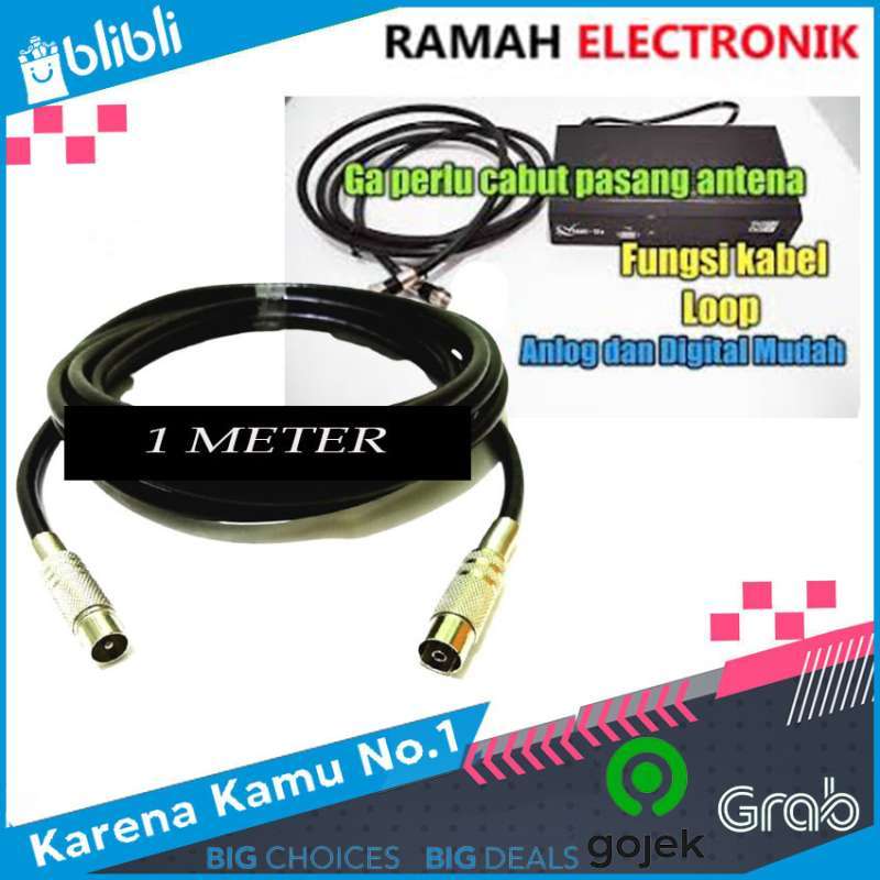 Promo Kabel Loop Out Antena Set Top Box Kabel Lop Out 1 Meter Diskon 57 ...
