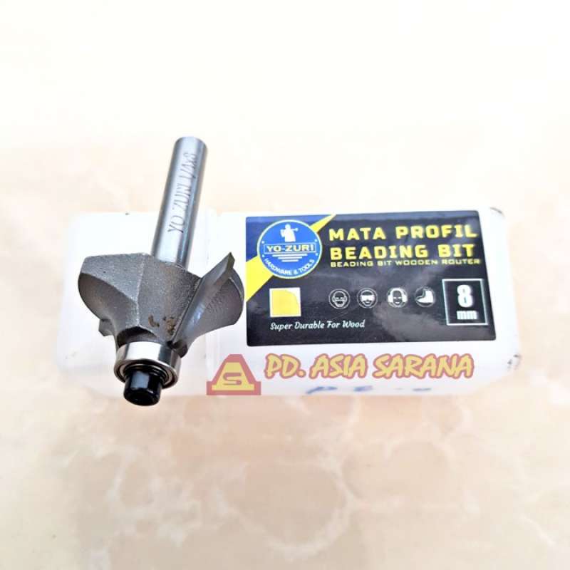 Promo Mata Profil Kayu 8Mm Pilih Jenis Dan Model / Mata Router Trimmer ...