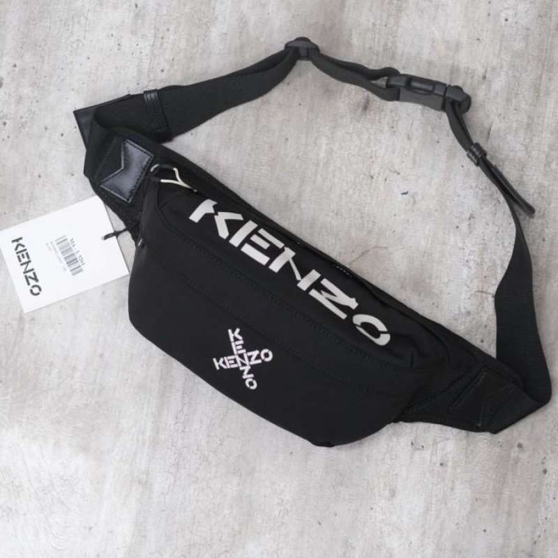 Jual ORI !! Waist Bag Logo Black di Seller G.S Furniture Decoration