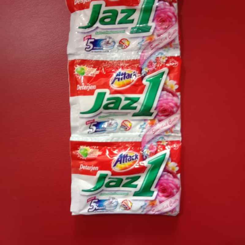 Jual Detergent bubuk Attack Jaz1 53gr / Renceng Lusin 6 Sachet di ...