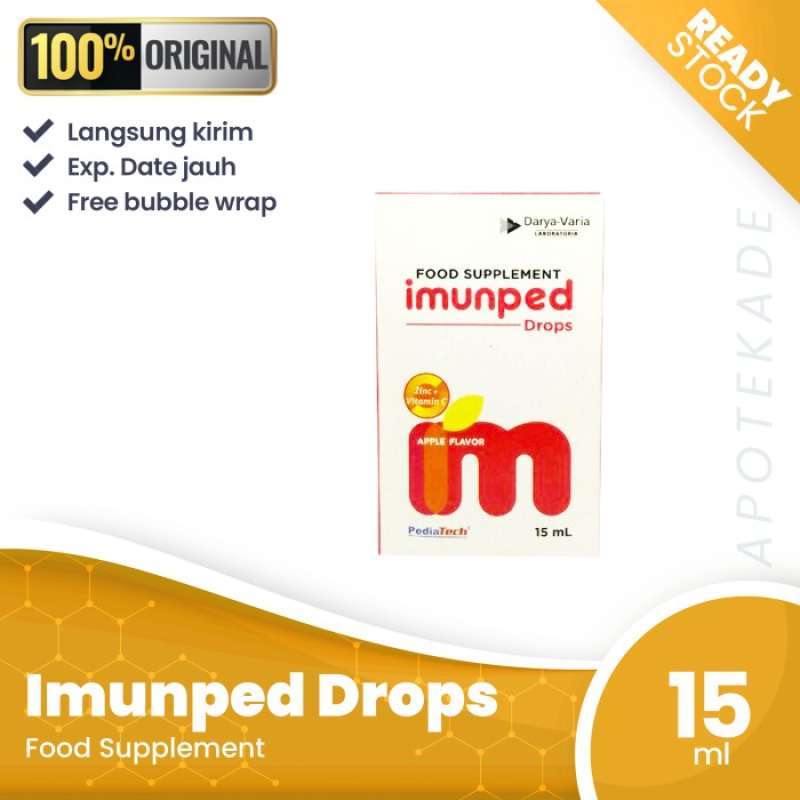 Jual OEM imunped drops 15 ml / multivitamin bayi dengan vitamin c dan