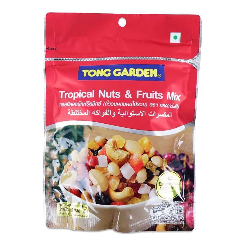 Jual Tong Garden Tropical Nuts & Fruits Mix 180g di Seller BisQuitto Shop Baloi Indah, Kota