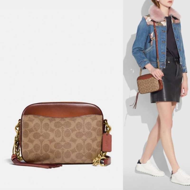 Jual Coach camera bag signature di Seller Ramonaa Shop Wanasari, Kab. Bekasi Blibli