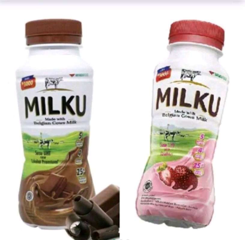 Promo Milku Susu Uht 200 Ml - 1 Dus Isi 12 Pcs Diskon 12% Di Seller