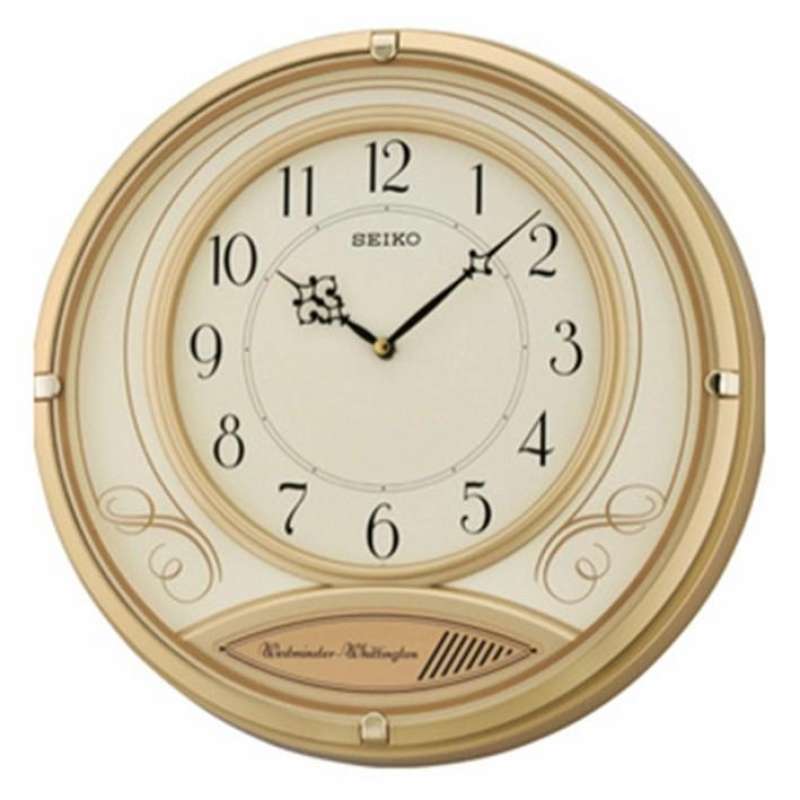 Jual Jam Dinding Seiko Dual Chimes Seiko Wall Clock QXD213G Original di