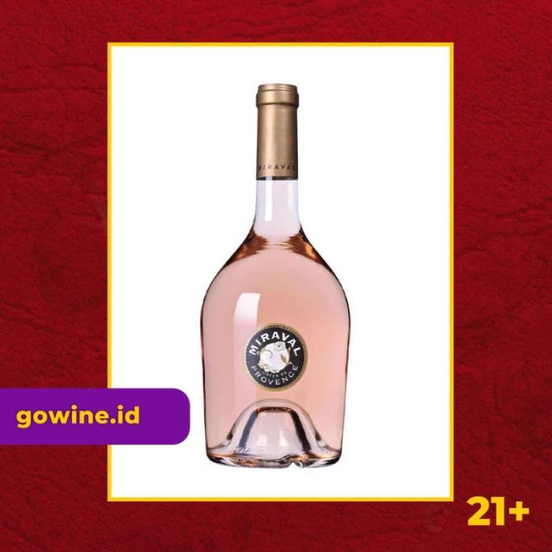 Promo Miraval Provence Rose 2021 France Rose Wine 750ml Diskon 22 di