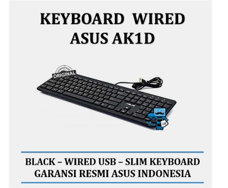 Jual Keyboard Asus Ak1d Wired Usb Original Di Seller Das Livia