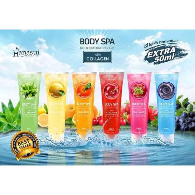 Jual [HANASUI] Body Spa Peeling Gel / Peluntur Daki / Original 100% di