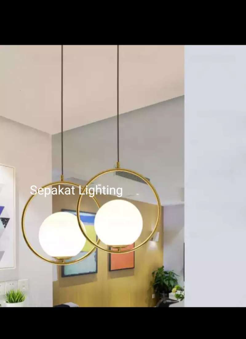Promo Lampu Gantung Kamar Lg 9002/1 Diskon 12% di Seller Yasmin Store ...