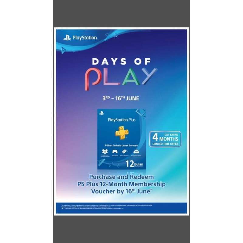 Jual Keanggotan Ps Plus 1 Tahun Di Seller Game Nation - Game Nation ...