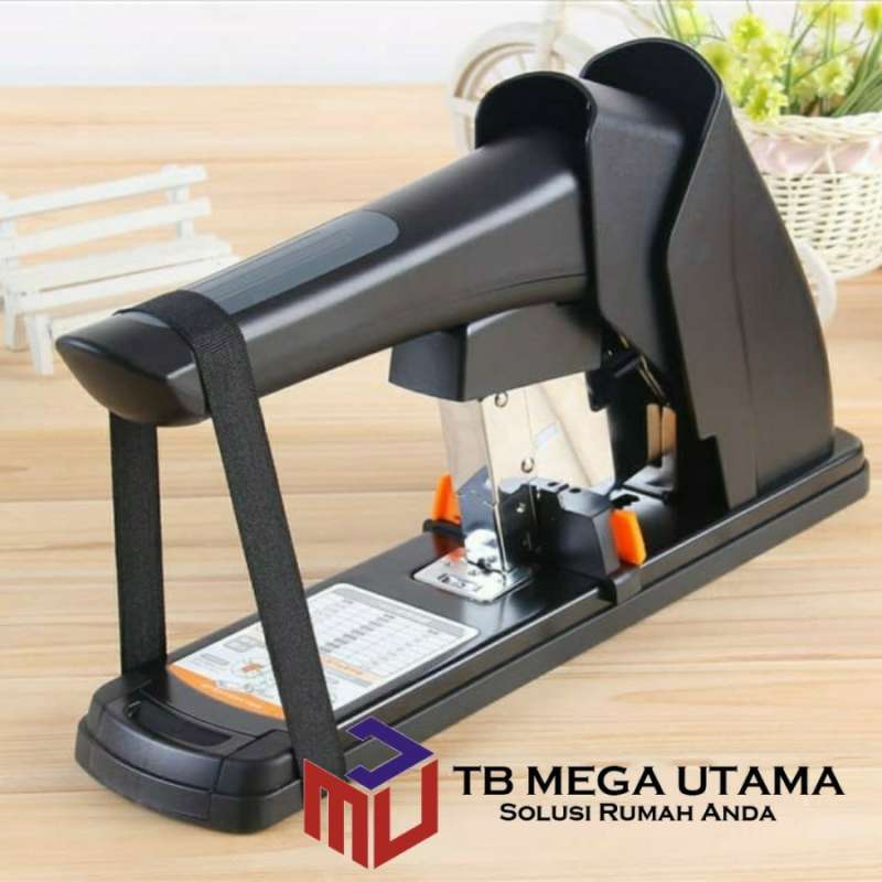 Jual Deli Heavy Duty Stapler No. 0383 Staples Kertas Ukuran Besar Di