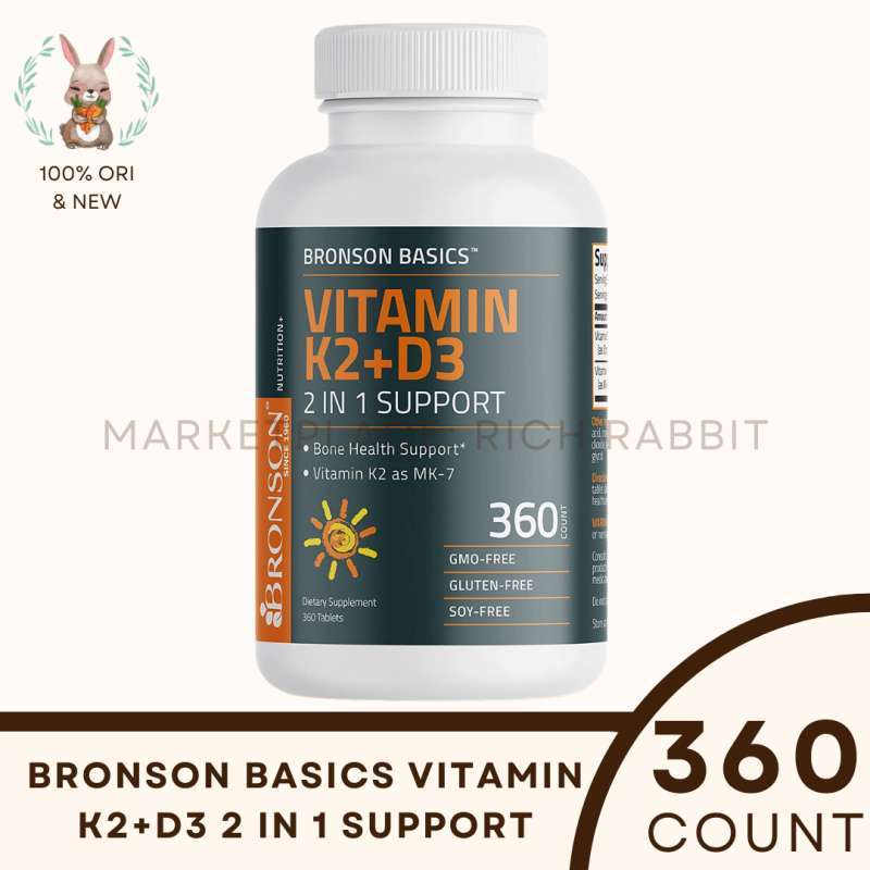 Jual Bronson Basics Vitamin K2 D3 Mk7 Basic Immune Booster Imunitas