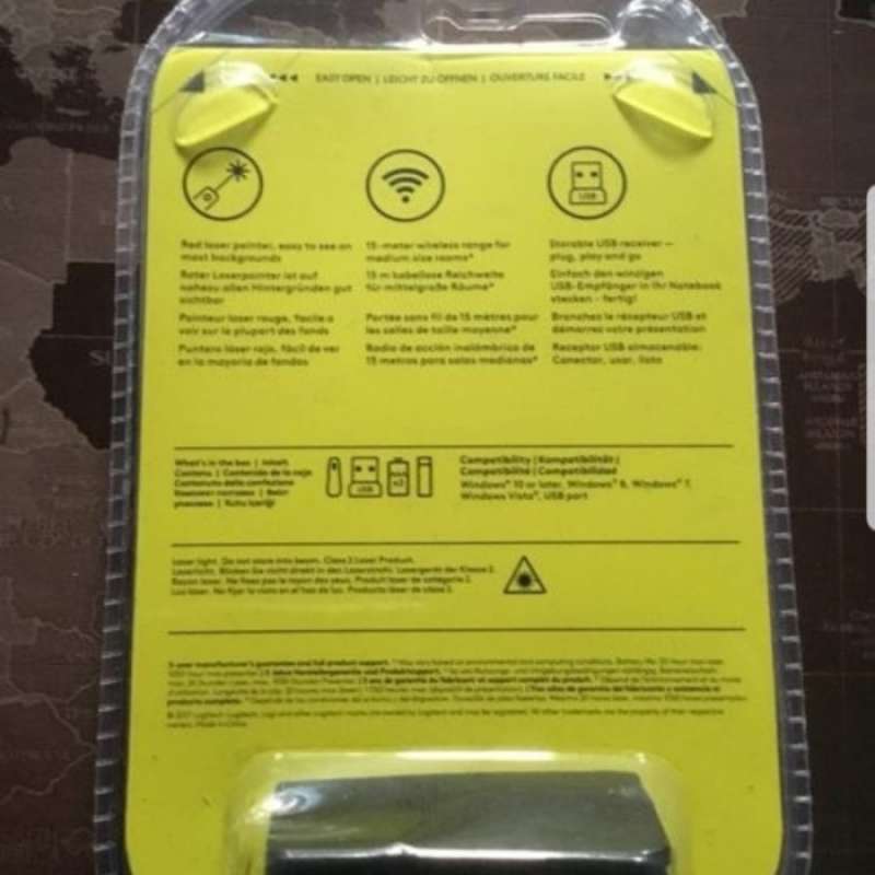 Promo Logitech Wireless Presenter R-400 Laser Pointer Diskon 11% Di ...