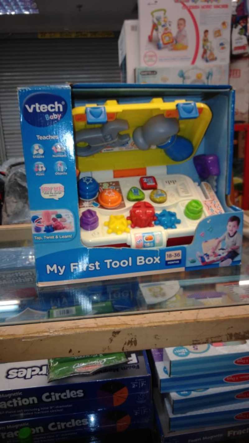 Promo Vtech Tool Box Hit & Flash 80113103 Diskon 11 di Seller