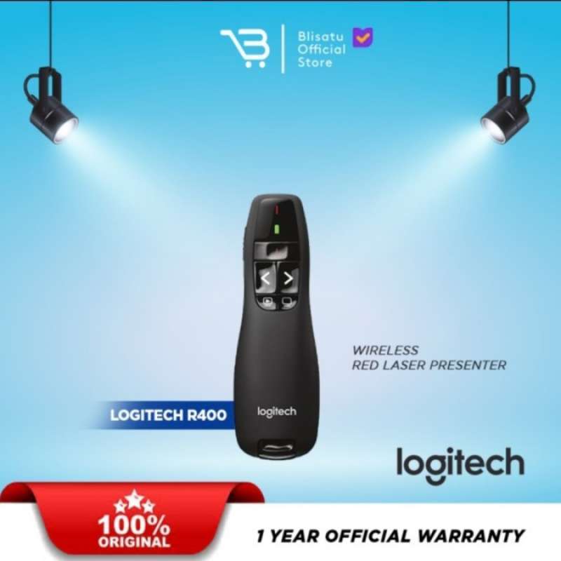 Promo Free Ongkir Laser Pointer R400 Remote Presenter Wireless Laser ...