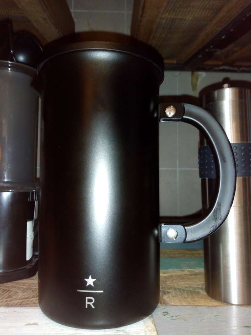 Promo Starbucks Reserved 4Cup French Press Stainless Steel By Bodum