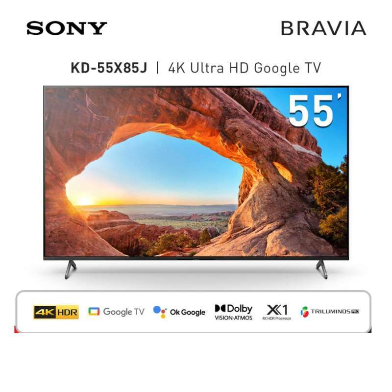Jual SONY BRAVIA LED TV 55inch KD55X85J (ANDROID 4K/UHD PREMIUM) di