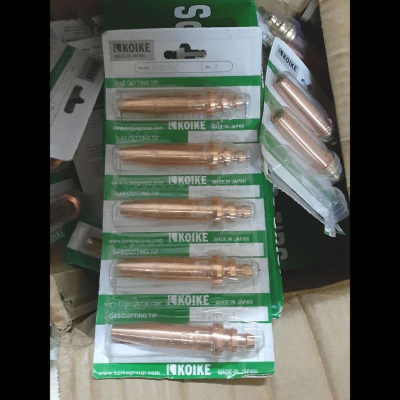 Jual NOZZLE KOIKE 102 ACETYLENE ASETILIN NOZEL GAS CUTTING TIPS di
