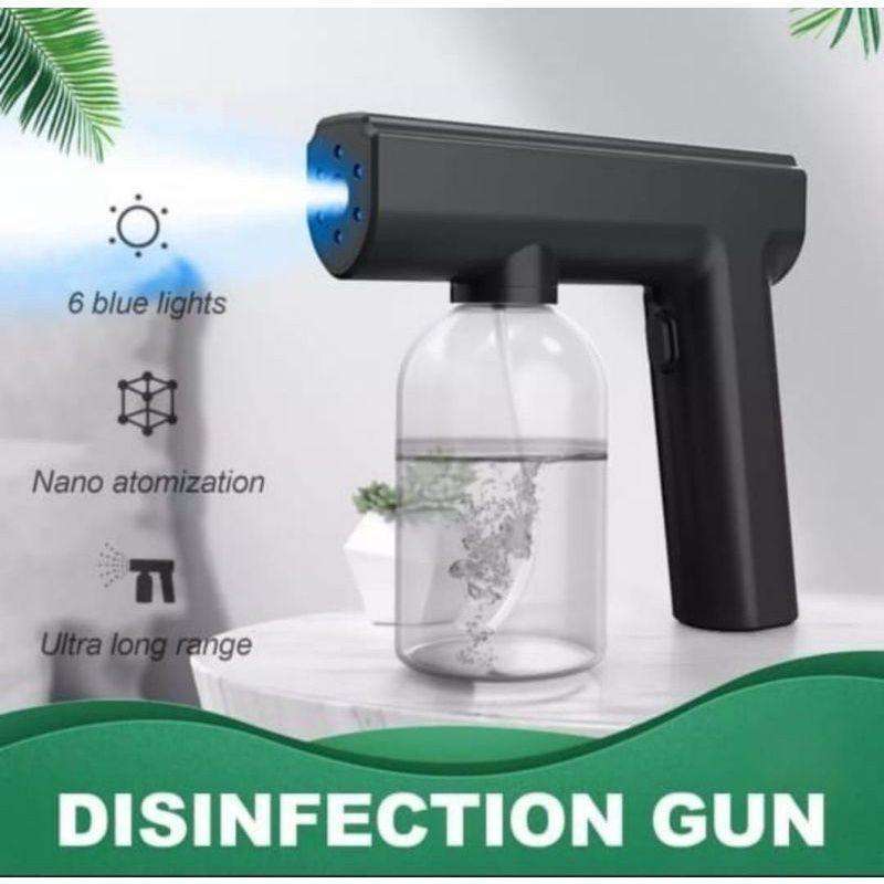 Jual DISINFECTANT SPRAY GUN WIRELESS NANO BLUE LIGHT ATOMIZER di Seller