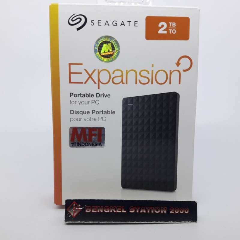 Jual Seagate Expansion 2TB HDD / HD / Hardisk External 2,5 Hitam di Seller Cullen darrel