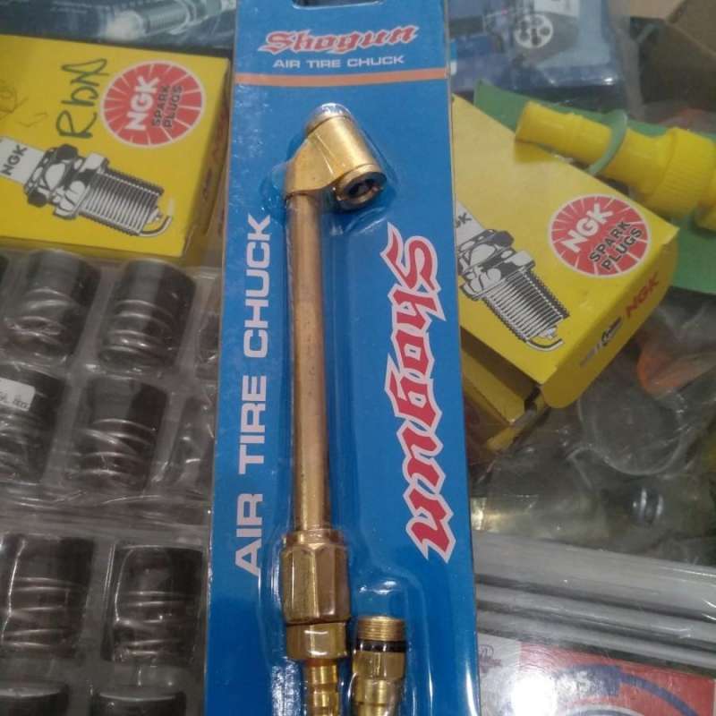 Jual isi angin tire chuck 2 fungsi panjang 15 cm Shogun Titanium Ada Drat di Seller Mutiara