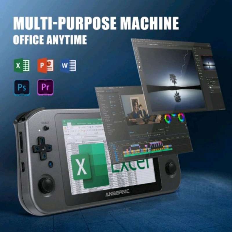 Jual Anbernic Win600 Handled Portable Gaming Pc Windows Video Game ...