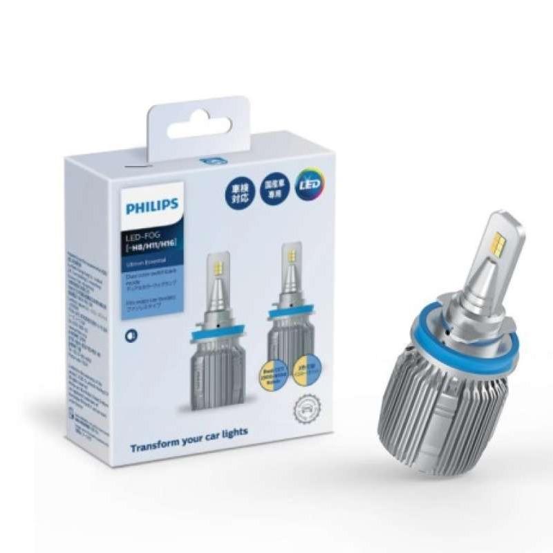 Jual Philips LED Foglamp H8 H11 H16 Ultinon Essential Dual Color CCT di