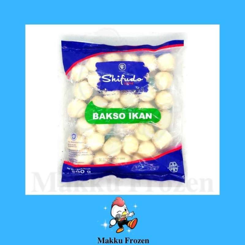 Jual Shifudo Bakso Ikan (Fish Ball) 500gr, Makanan Beku Halal Enak di