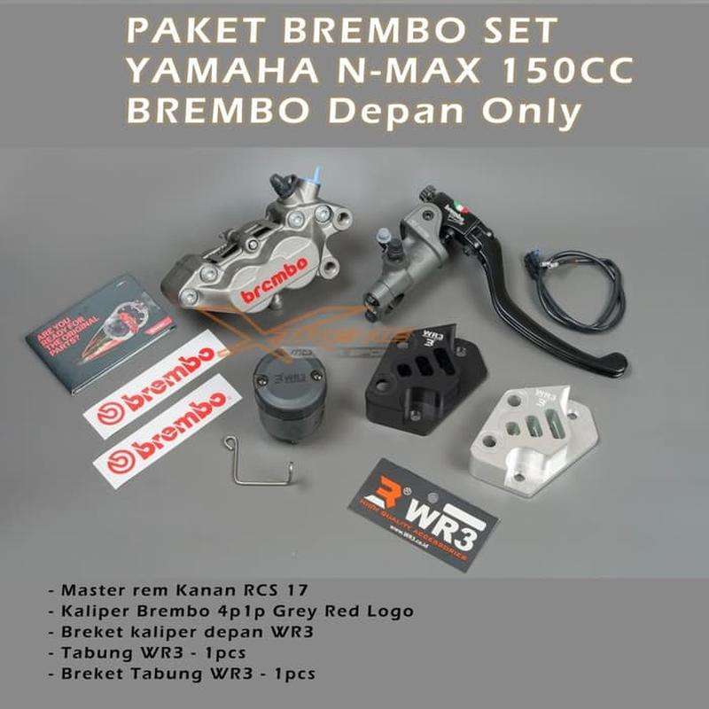 Jual Paket Brembo Set Depan Yamaha Nmax 150 CC Brembo Set Original