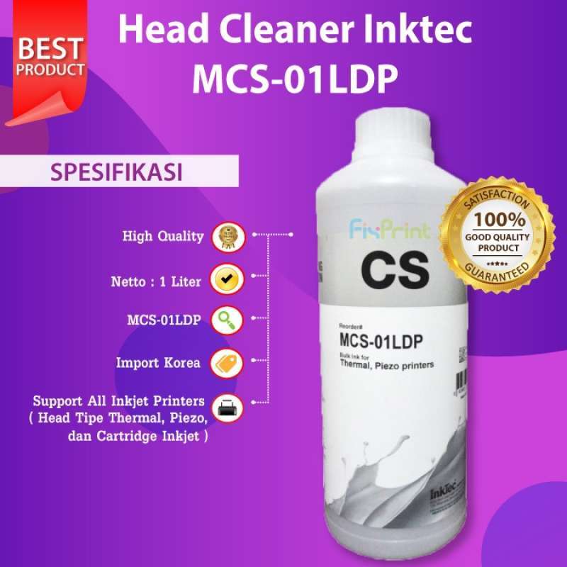 Jual Head Cleaner Inktec Mcs01Ldp Cleaning Solution Printer Epson