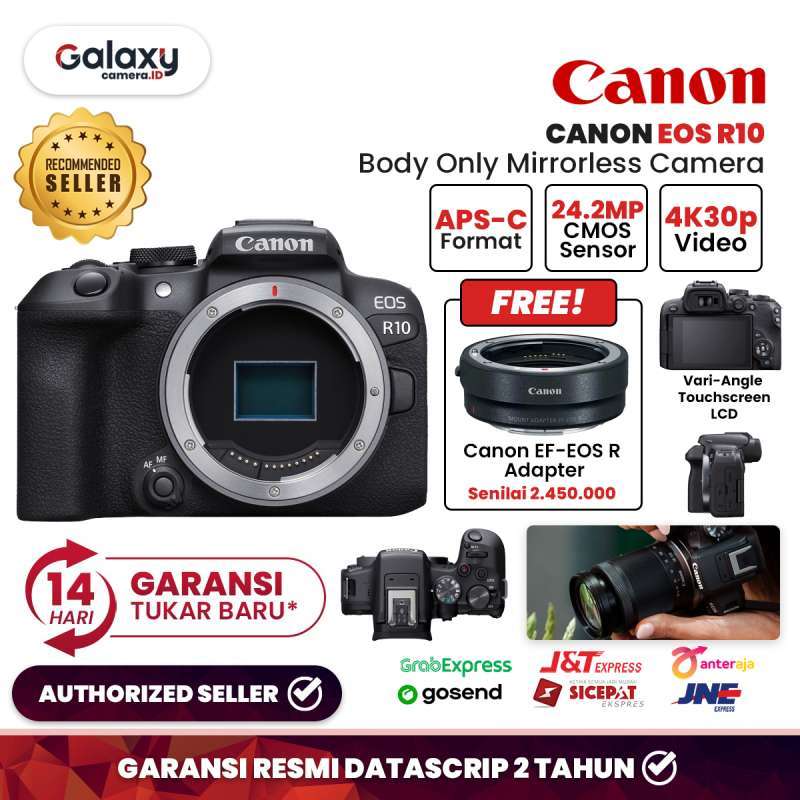 Canon R 10 Promo Canon EOS R10 Body Only Canon EOS R 10 Mirrorless Camera Garansi ...