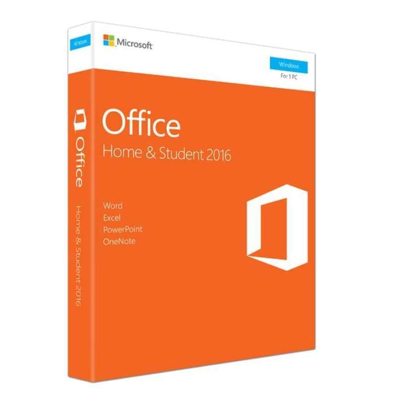 Jual microsoft office home and student 2016 original di seller