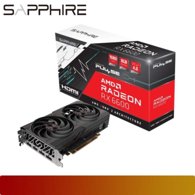 That Random Radeon Jual SAPPHIRE PULSE AMD Radeon™ RX 6600 8GB GDDR6 - Random di Seller ...