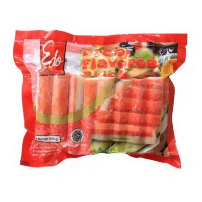Jual Edo Crab Flavored Stick 250 gram / Stick kepiting Halal MUI di Seller Caprilin sister