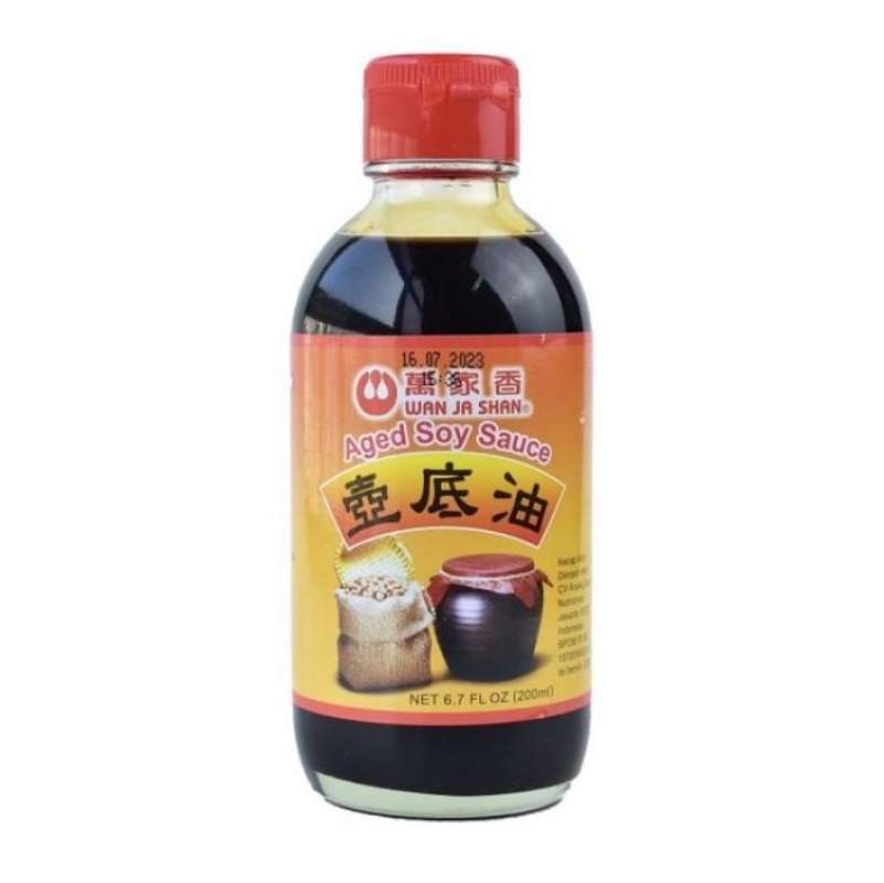 Jual Wan Ja Shan Premium Aged Soy Sauce 200ml Wan Ja Shan Soy Sauce di