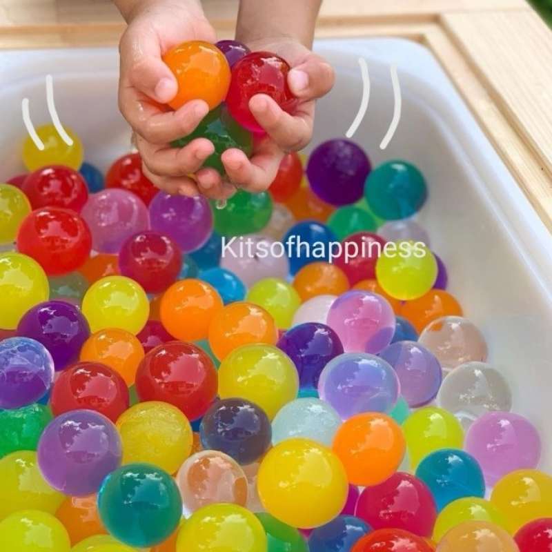 Promo GIANT WATERBEADS SENSORY PLAY HIDROGEL JUMBO/ SENSORY BIN /WATER