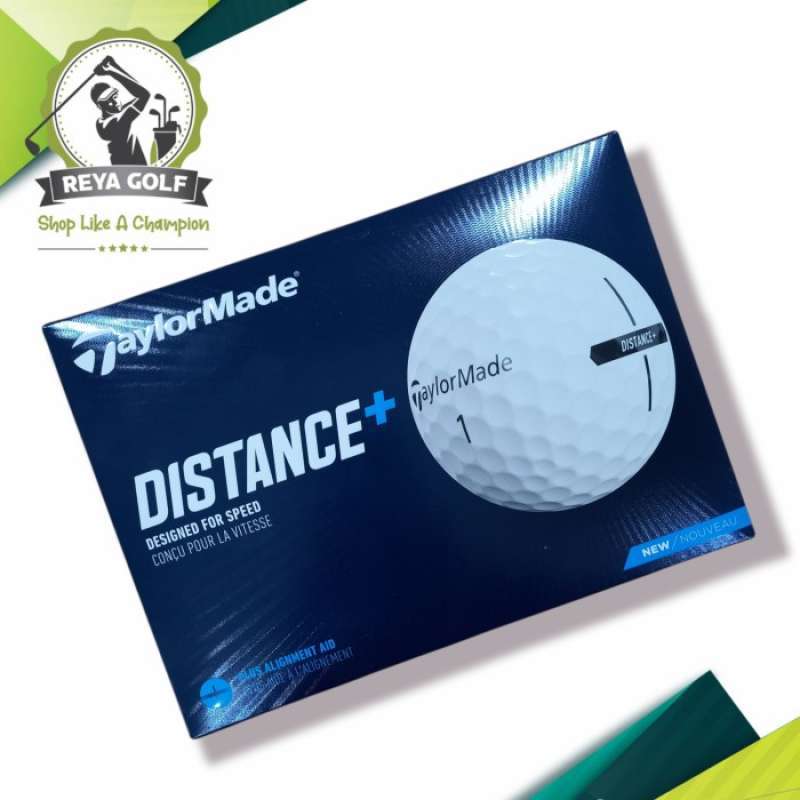 Jual Golf Ball Brand Taylormade Distance Plus Original Premium Di