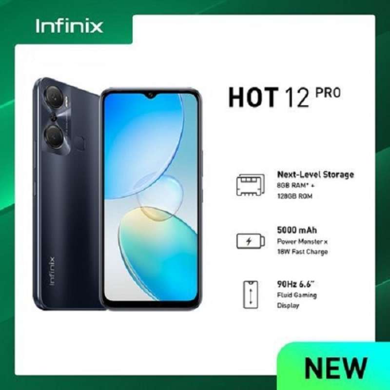 Jual INFINIX HOT 12 PRO NFC 8GB / 128GB di Seller SKC Official Store ...