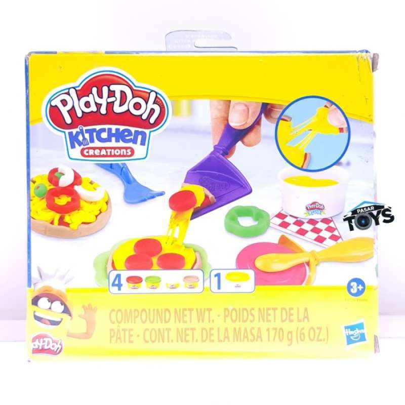 Jual PlayDoh Kitchen Creations Cheesy Pizza Playset di Seller DENTA