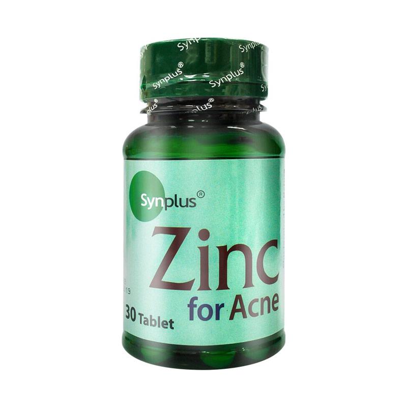 Jual Synplus Zinc for Acne 30 tabs Mengatasi Masalah Jerawat di Seller Bielle's Shop Karang