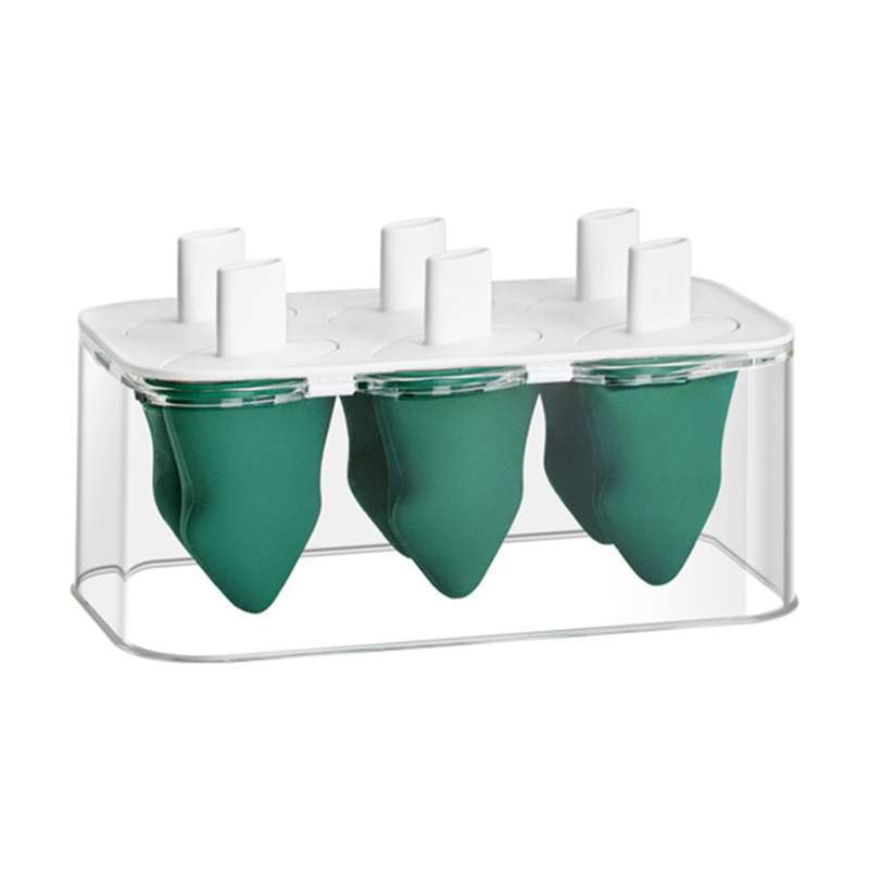 Jual Ice Cream Mold Ecofriendly Tree Shape Silicone Handmade Ice Pop Maker for Dorm di Seller