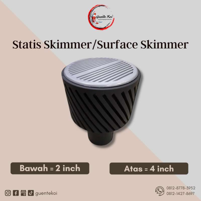 Jual Skimmer / Surface Skimmer Murah / Surface Skimmer Kolam Koi 2 Ke 4