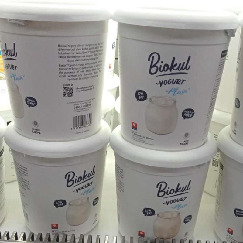 Jual Biokul yogurt plain 1 Liter di Seller Classy's storee Ulujami