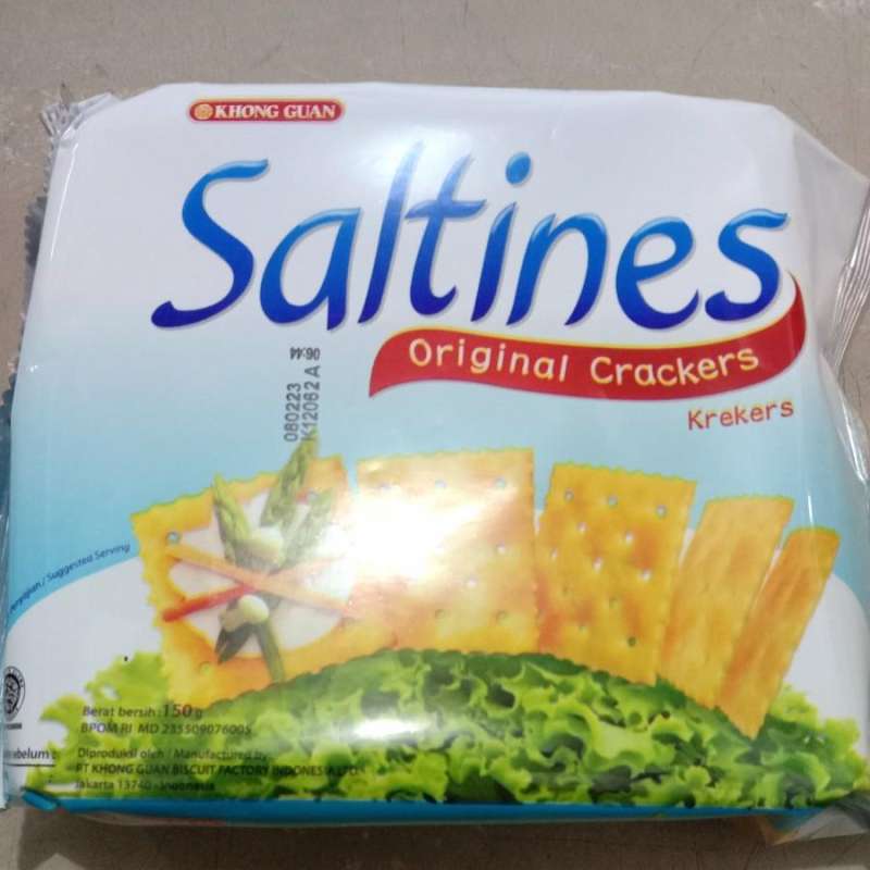 Jual khong guan saltines 150gr original crackers/krekers di Seller